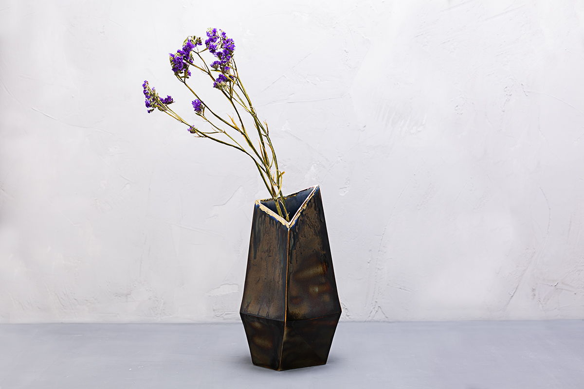 керамическая ваза Кристалл