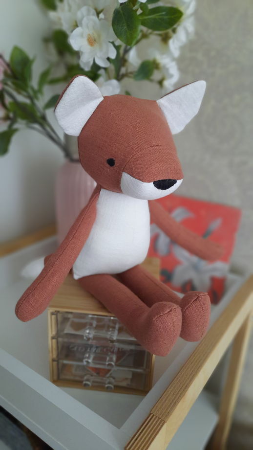 Сканди ЛИСЁНОК игрушка ручной работы