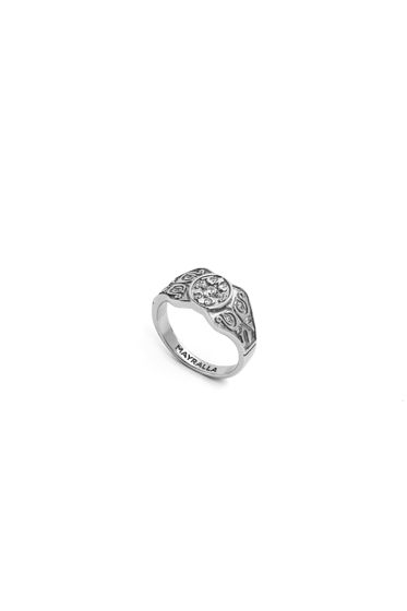 Серебряное кольцо Hazna