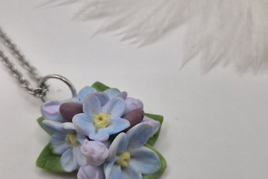 Подвеска "Незабудковый рай"