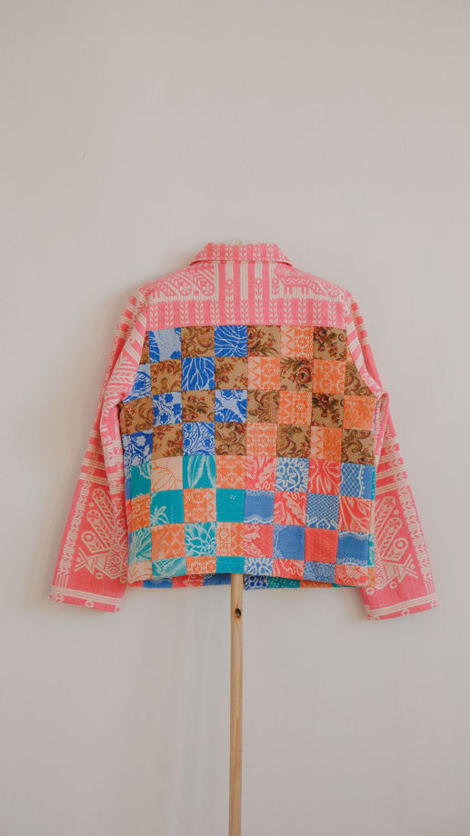 Куртка с Розовой Кокеткой 1/Pink Yoke Jacket 1