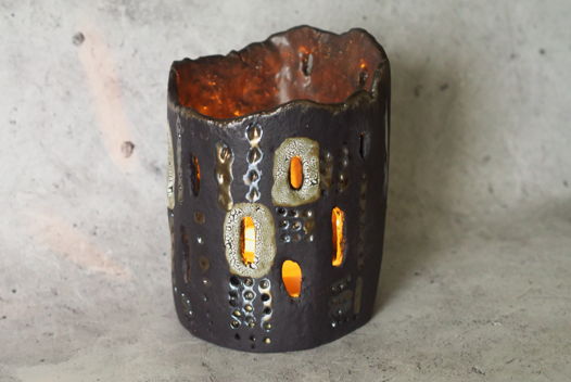 Подсвечник керамический «Шёпот лавы»