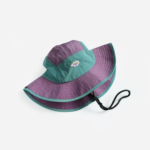 ПАНАМА DINO LOVERS CLUB COLORBLOCK GREY ФИОЛЕТОВО-ЗЕЛЕНАЯ