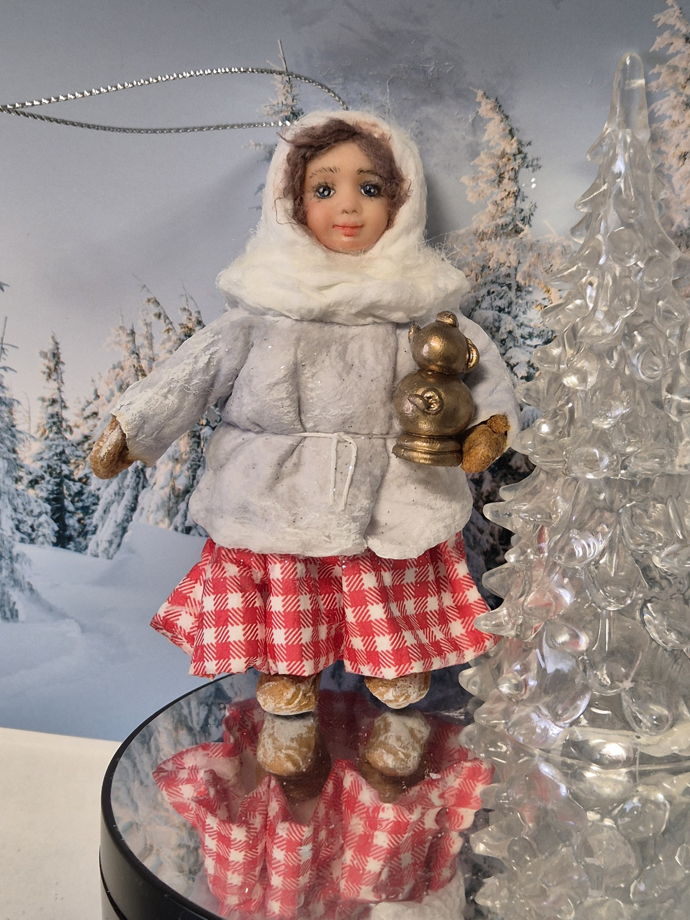 Ватная игрушка, около 12 см