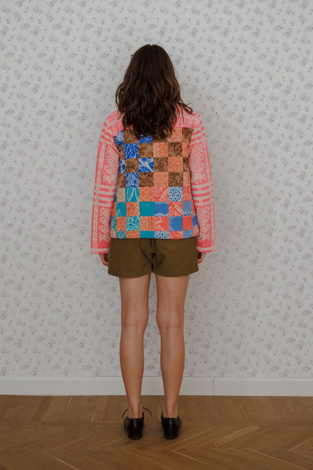 Куртка с Розовой Кокеткой 1/Pink Yoke Jacket 1