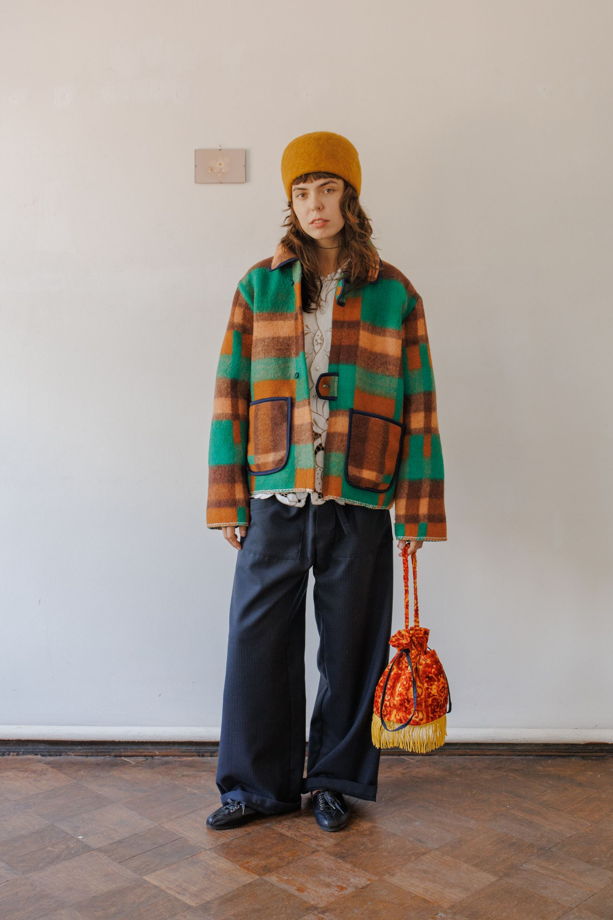 Куртка на Двух Пуговицах/Wool Jacket with Two Buttons