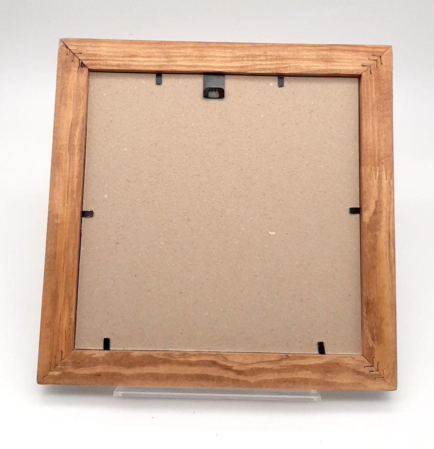 Рамка деревянная ручной окраски «Лавандовое настроение» для фотографии 13 х 13 см
