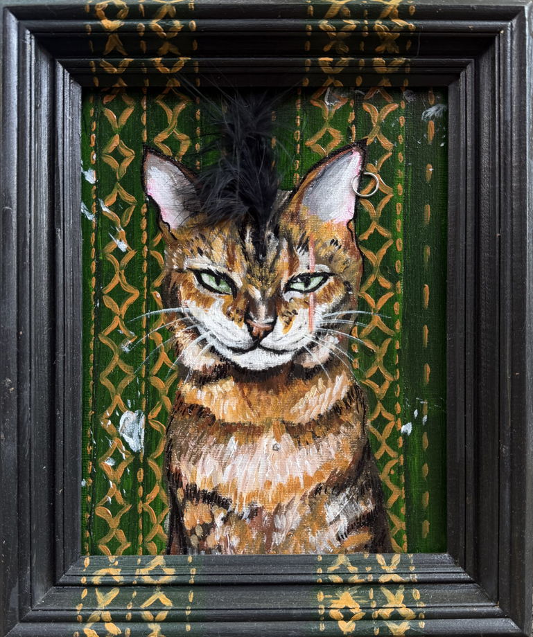 Картина.  Банда Котов. Панк