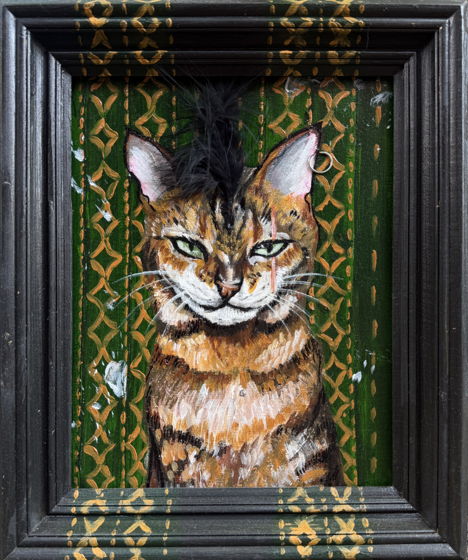 Картина.  Банда Котов. Панк