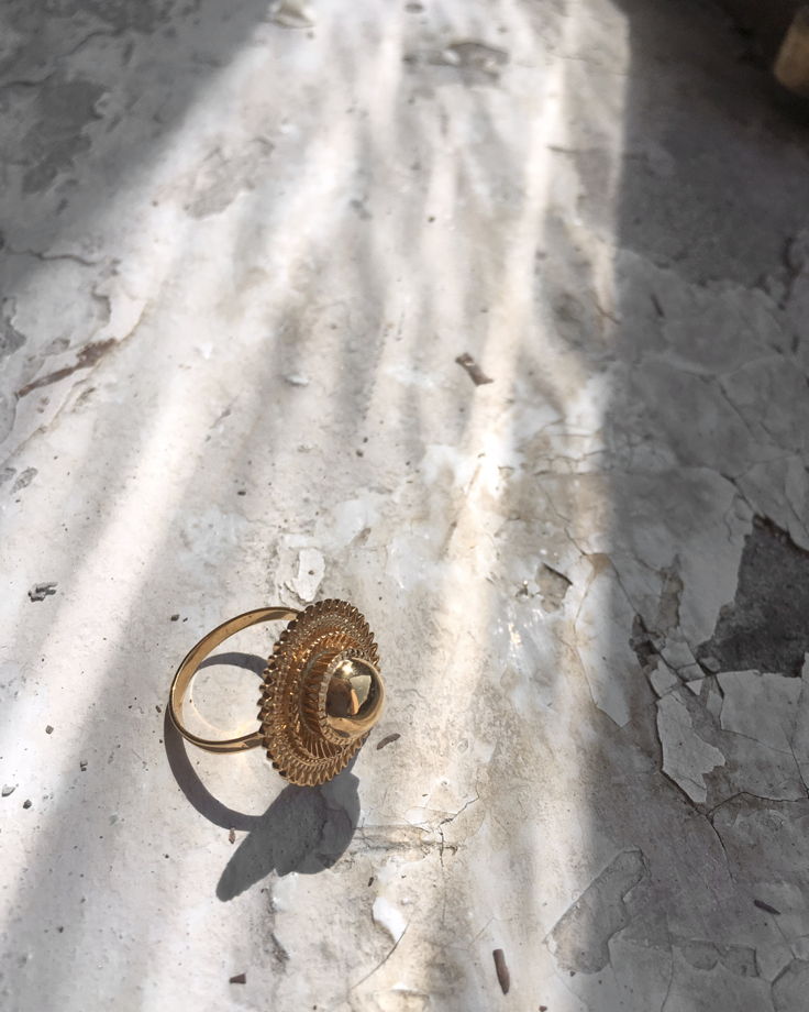 Серебряное кольцо TSEHAYI позолота