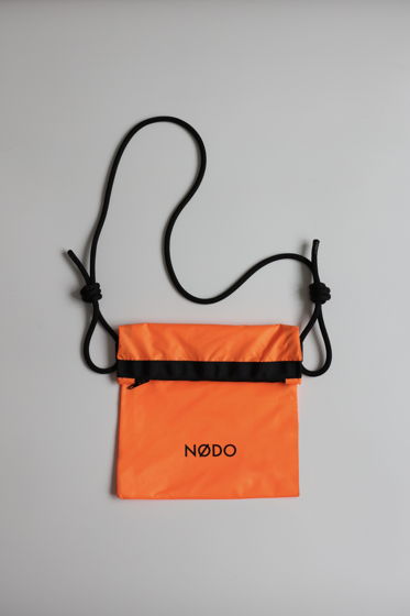 Повседневная сумка через плечо "ØA5 Nylon Ripstop" от NØDO оранжевая