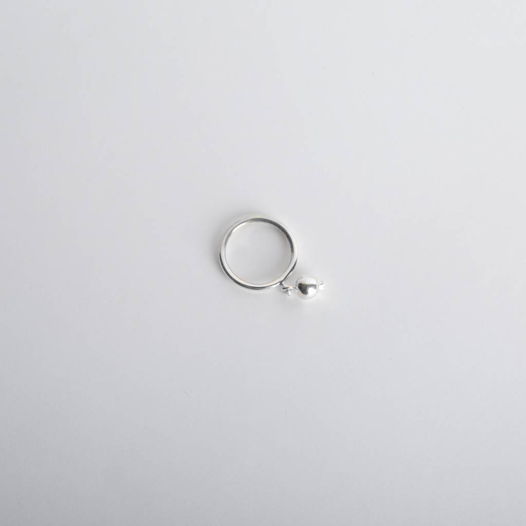 кольцо с подвеской-гранатом Persephone