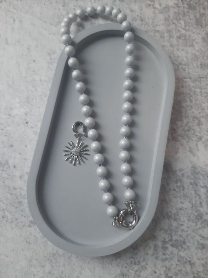Колье из жемчуга Swarovski