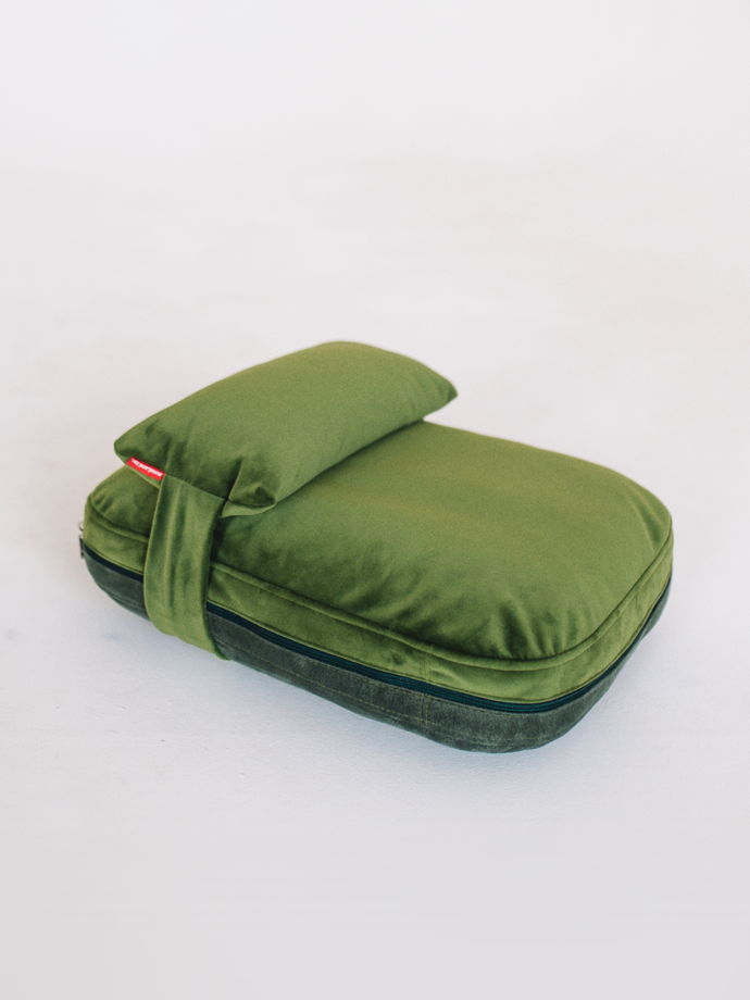 Лежанка-подушка PILLOW |  40x50 | Зеленый — BRIGHT GRASS