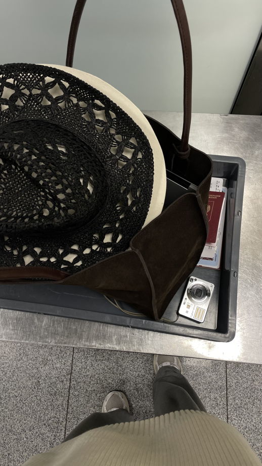 Большой  замшевый шопер