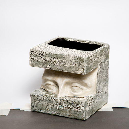 Скульптурная ваза "Human. Eyes"