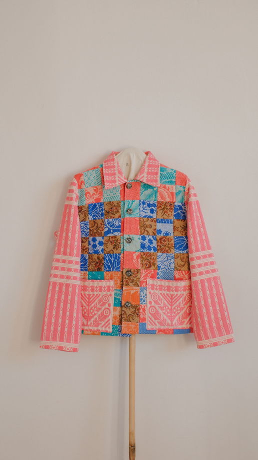 Куртка с Розовой Кокеткой 1/Pink Yoke Jacket 1