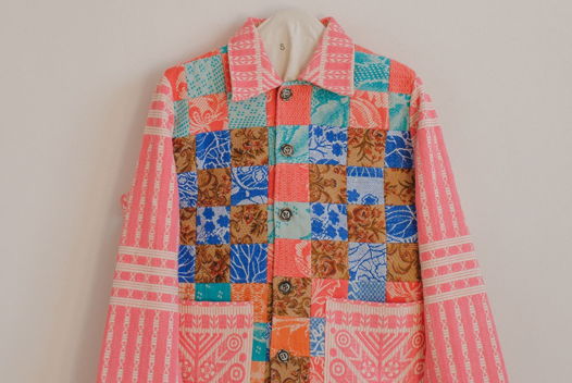 Куртка с Розовой Кокеткой 1/Pink Yoke Jacket 1