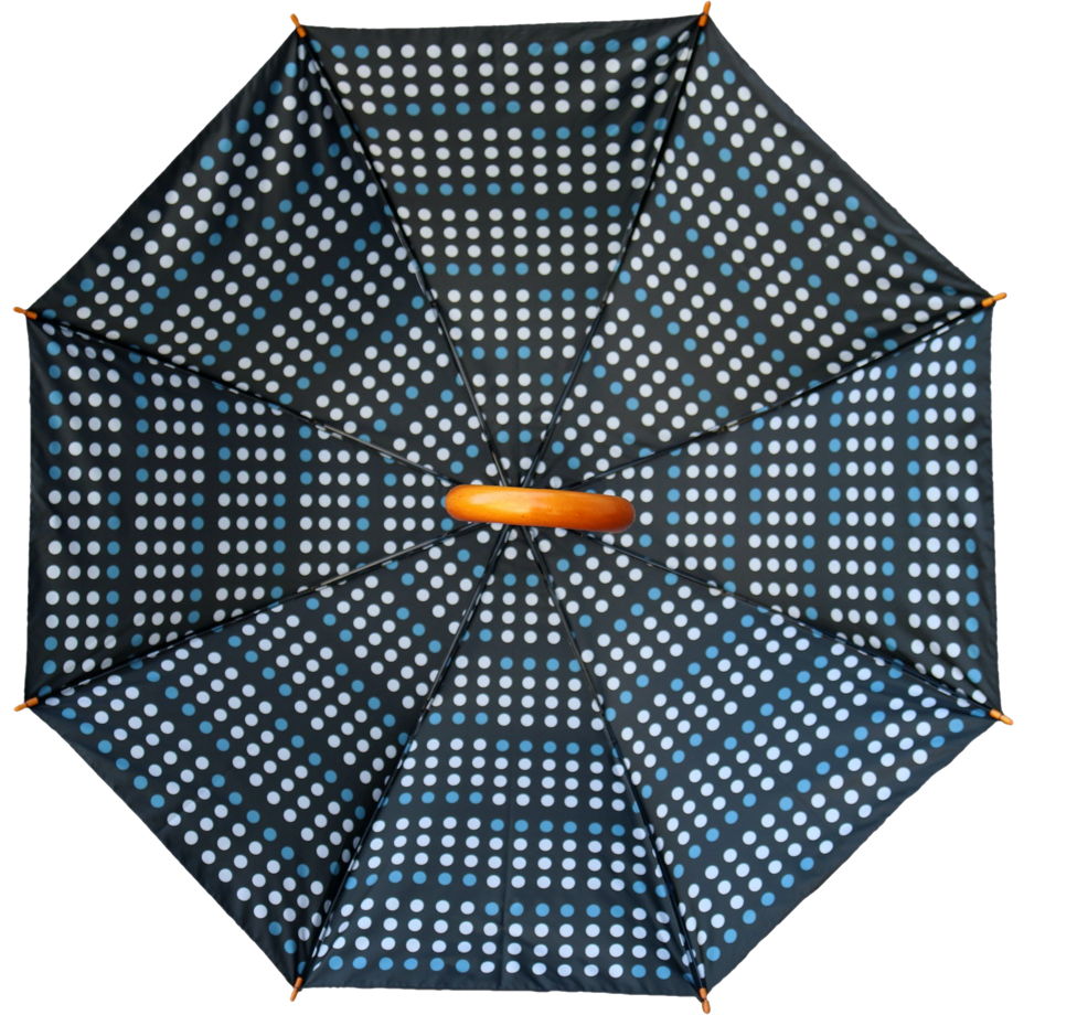 Зонт «Собака, серия Кружочки», трость или складной на выбор