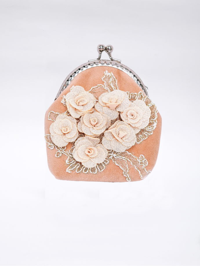 Женский кошелек велюр