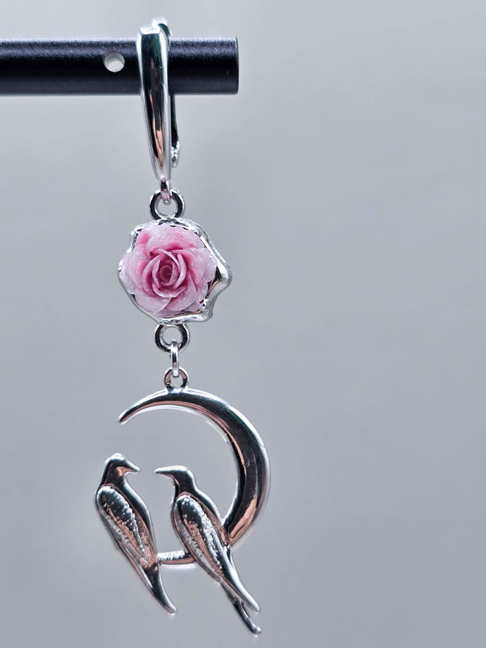 Серьги с английским замком "Серенада"