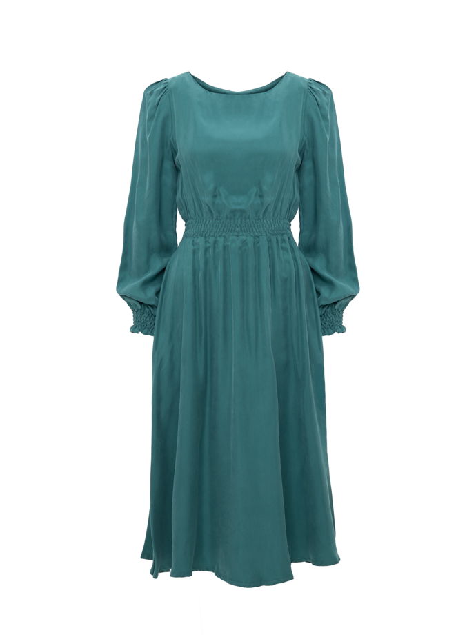 Платье Verde из итальянской купры