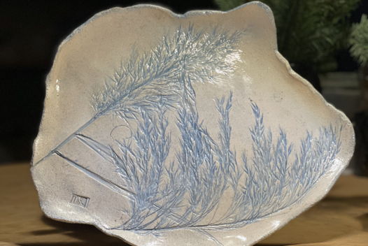 Поднос  из серии «Зима»