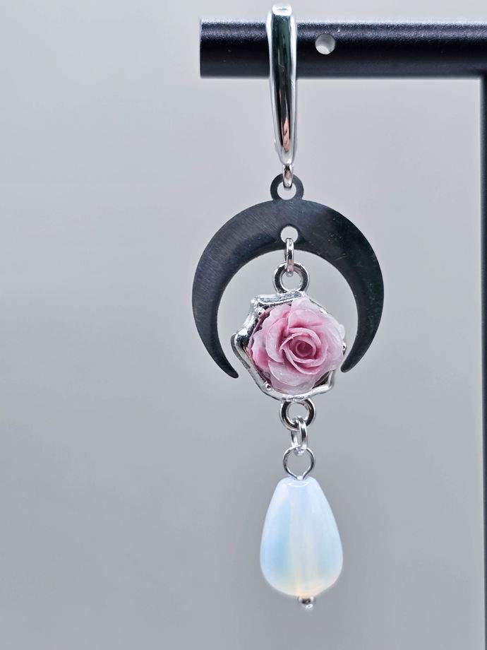 Серьги с английским замком "Серенада"