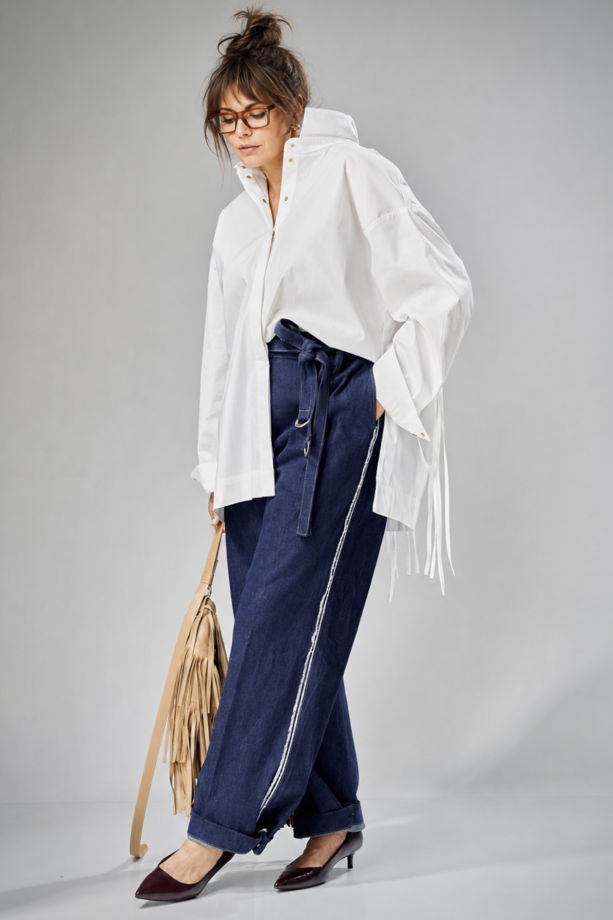 Рубашка с вышивкой  «ПОЦЕЛУЙ»