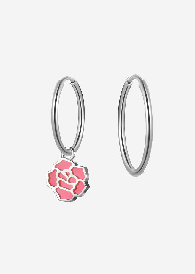Ассиметричные серьги Rose