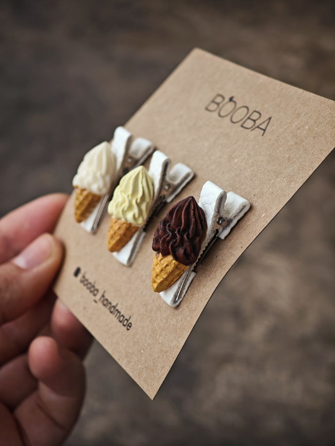 Заколки для волос: "Детство"