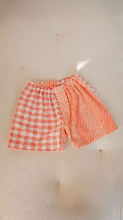Розовые Шорты из Двух Частей/Pink Parted Shorts