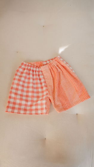 Розовые Шорты из Двух Частей/Pink Parted Shorts
