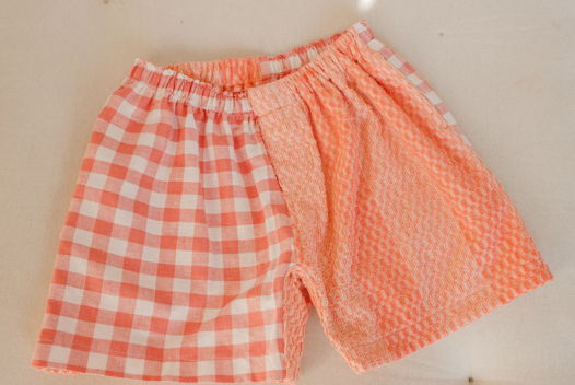 Розовые Шорты из Двух Частей/Pink Parted Shorts