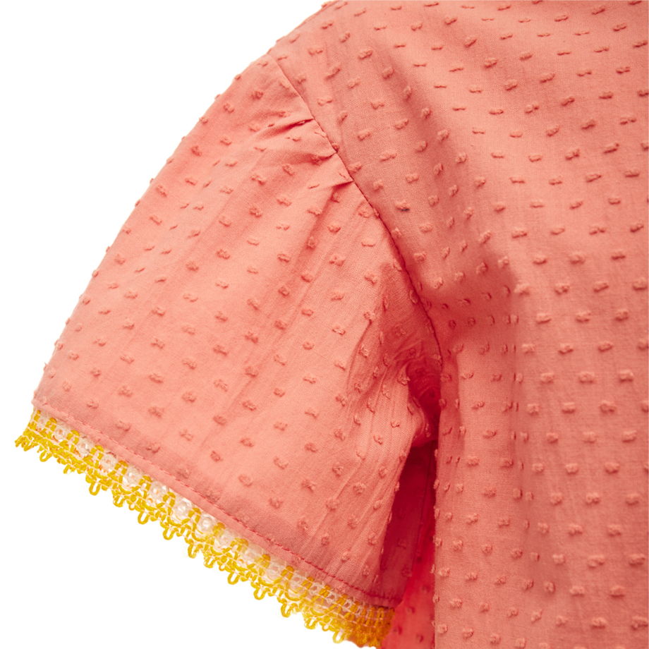 Блуза нежно-розовая BETTY PALE PINK
