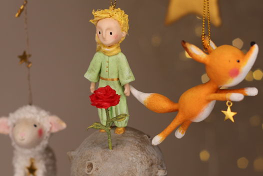 Подарочный набор "Маленький принц" с лисенком в полете