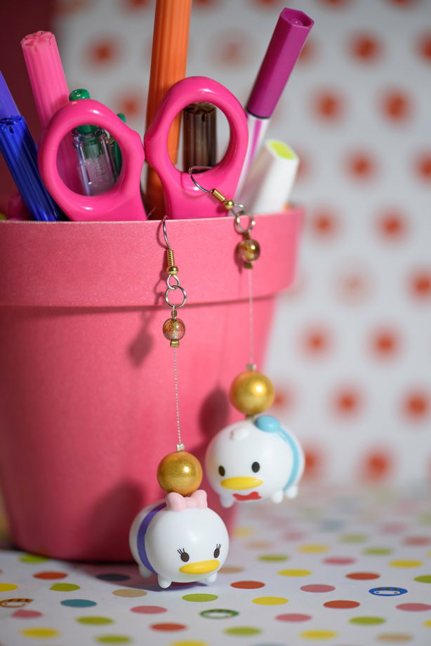 Серьги: Утки / Hello Kitty