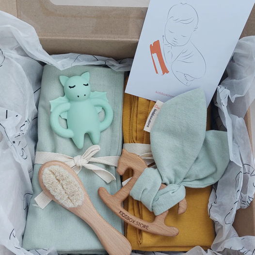 Подарочный набор для новорожденного Летучая Мышка