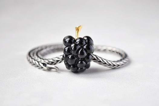 Шарм для браслета Ежевика Бусина для браслета