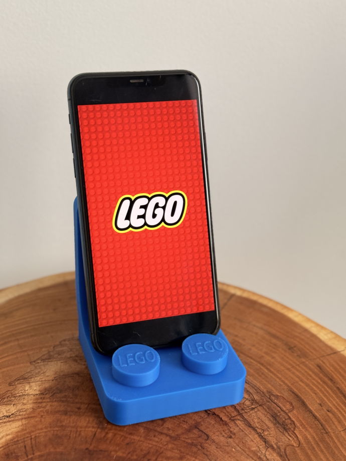 Подставка для телефона «Lego».