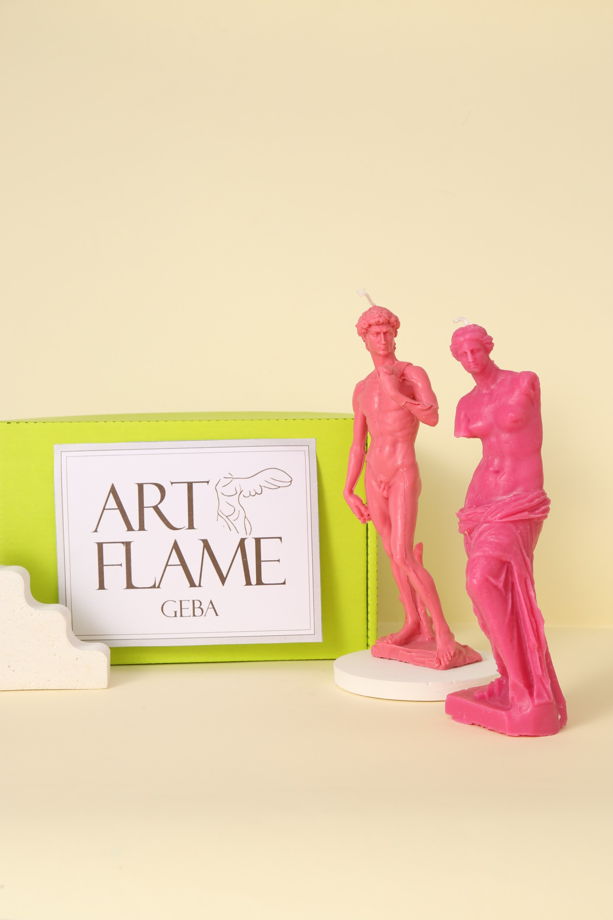 Свеча "Венера Милосская" Цветная