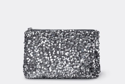 косметичка из бархата с пайетками Twinkle, twinkle little star