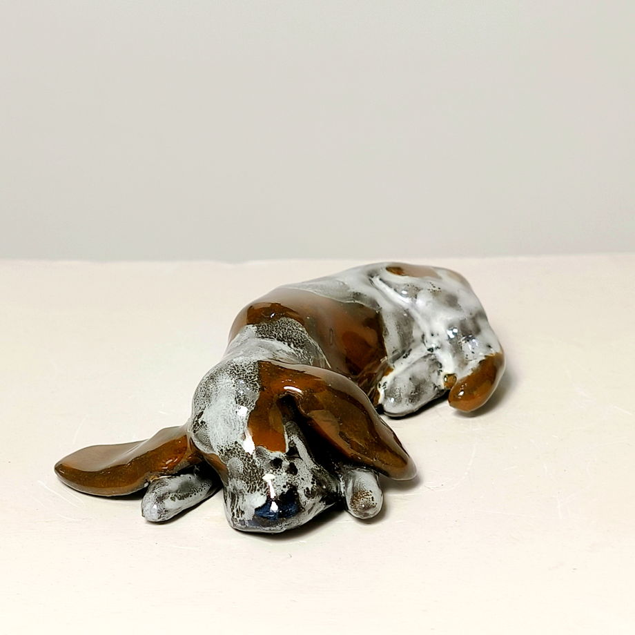 Статуэтки собаки бассеты и корги