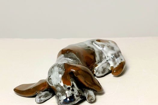 Статуэтки собаки бассеты и корги