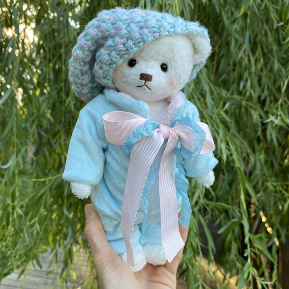 Коллекционный мишка тедди ручной работы. Подарок ребенку