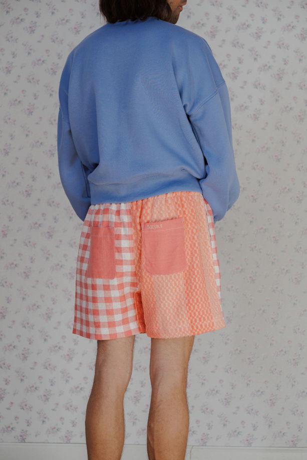 Розовые Шорты из Двух Частей/Pink Parted Shorts