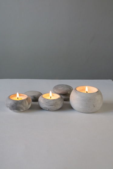 Набор свечей "Речные камни" с ароматом ORIENTAL SPA