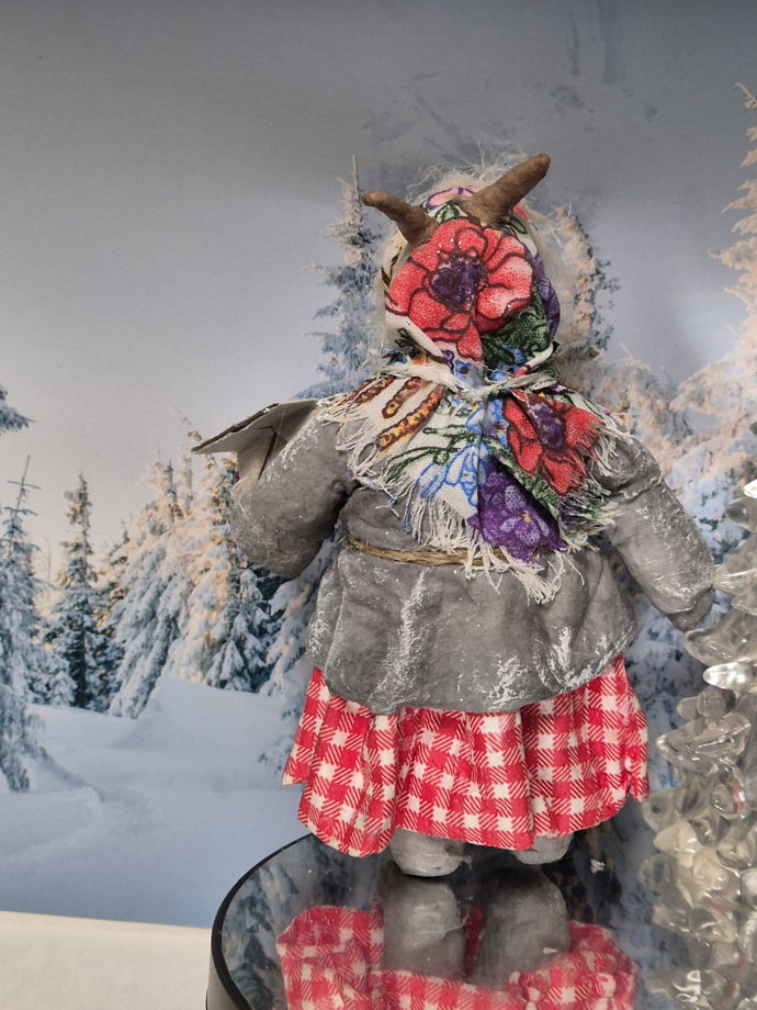 Ватная игрушка. Коза. Символ 2027 года