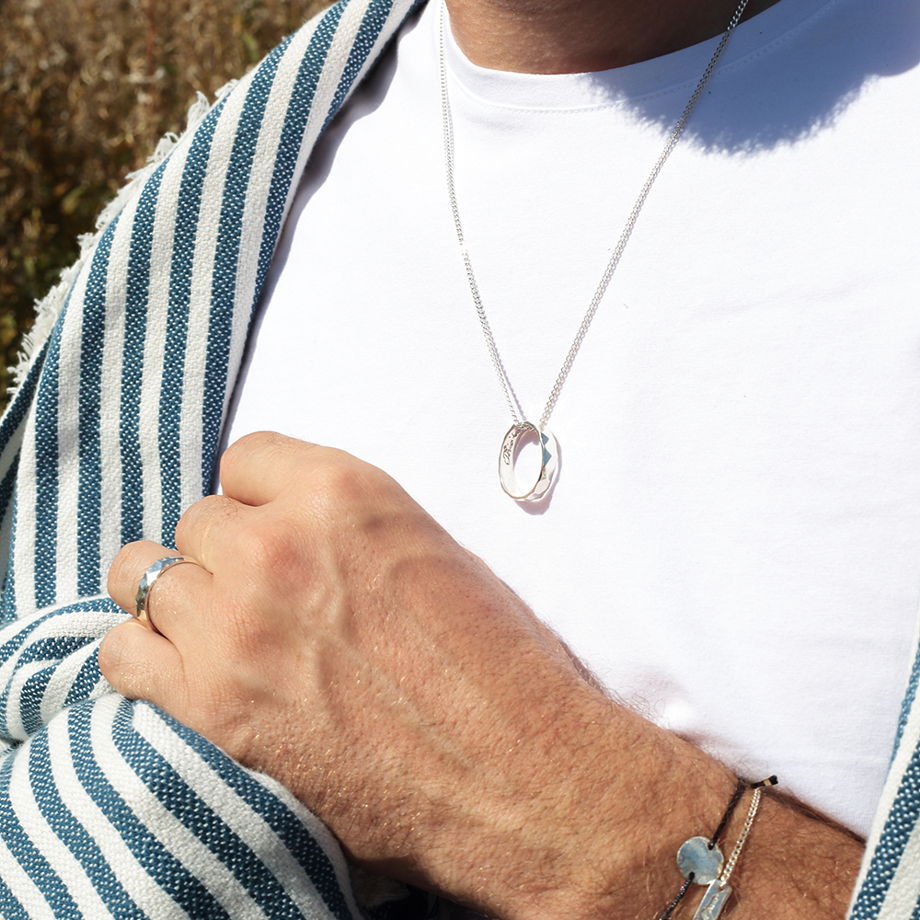 серебряное кольцо This Too Shall Pass