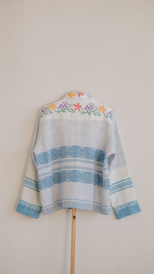 Рубашка из Двух Скатертей/Two Tableclothes Long Sleeve Shirt